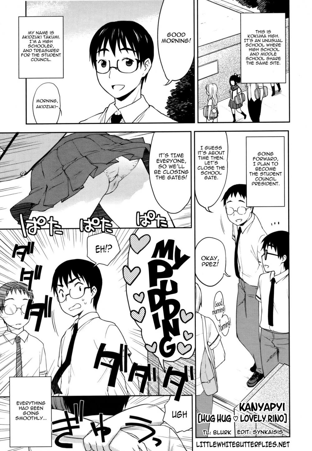 Hentai Manga Comic-Hug Hug - Lovely Rino-Read-1